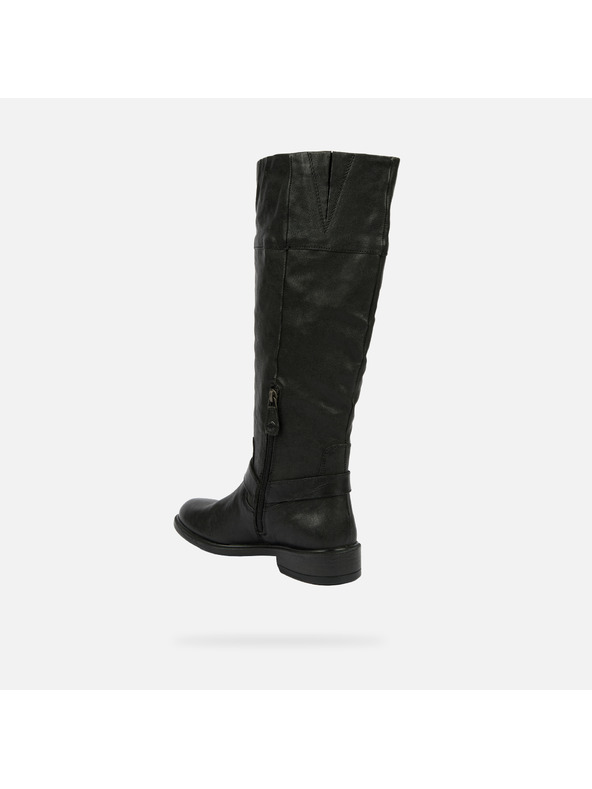 Geox Schwarze Damenstiefeletten Geox Catria