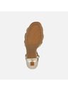 Geox Silberne Damen-Pumps mit Absatz Geox Eraklia R 80