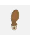 Geox Silberne Damen-Pumps mit Absatz Geox Eraklia R 80