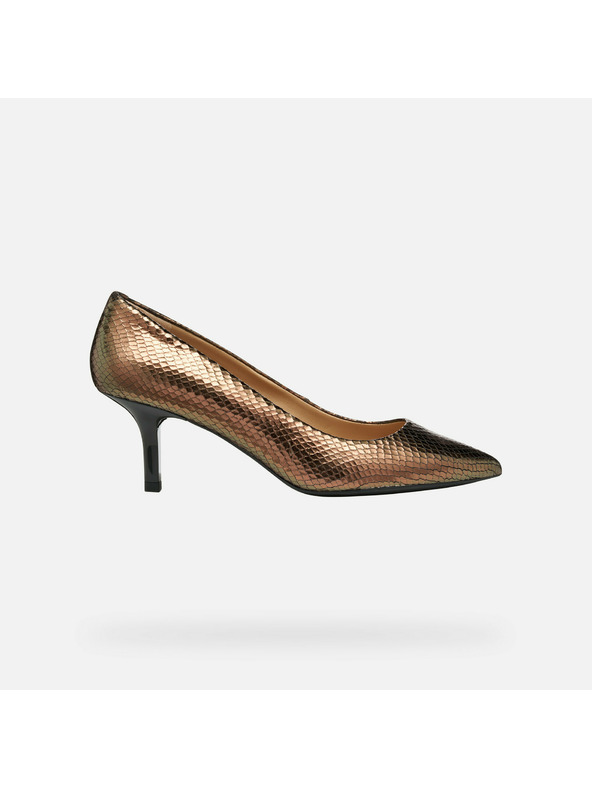 Geox Goldene Damenpumps Geox Kleopy