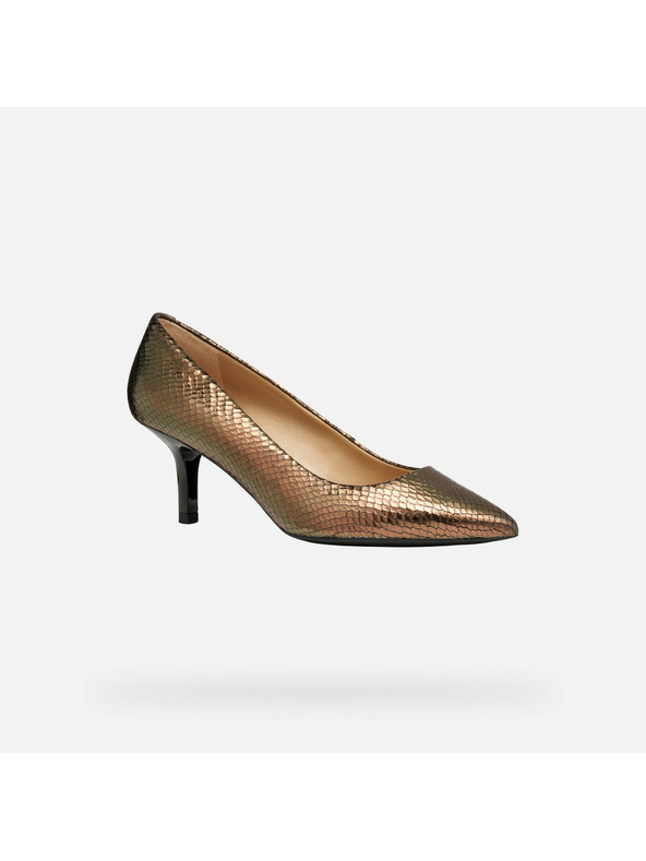 Geox Goldene Damenpumps Geox Kleopy