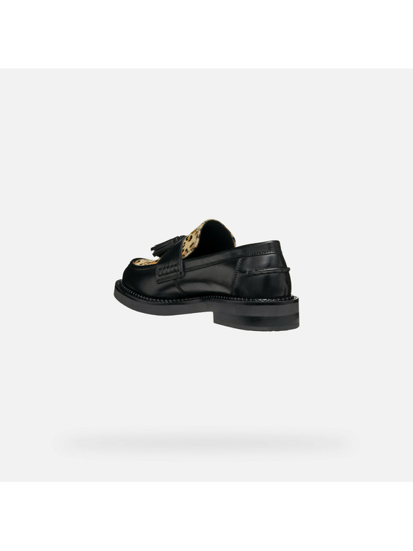 Geox Schwarze Damen-Mokassins Geox Serilda