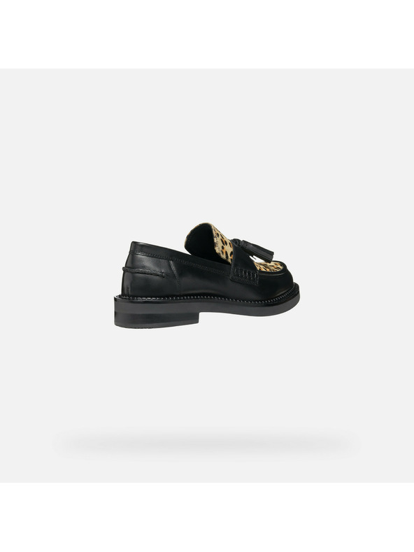 Geox Schwarze Damen-Mokassins Geox Serilda