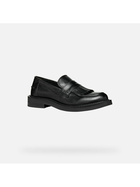 Geox Schwarze Damen-Mokassins Geox Serilda