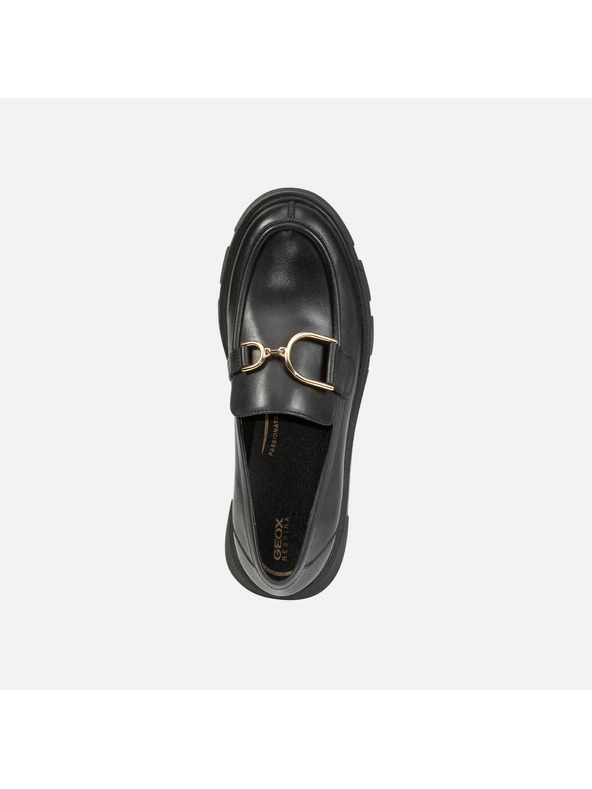 Geox Schwarze Damen-Mokassins Geox Vilde