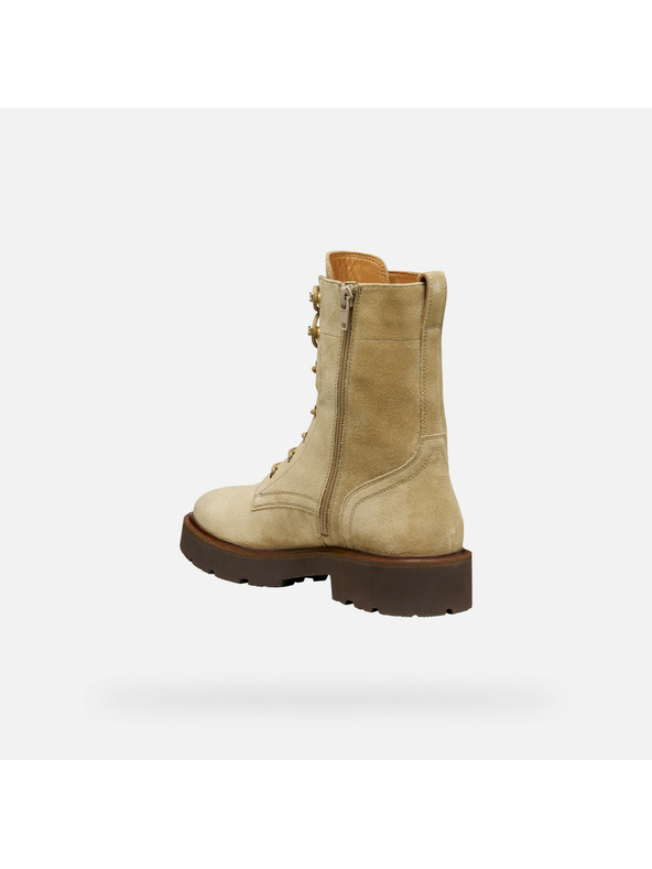 Geox Beige Damen-Ankle-Boots Geox Norize