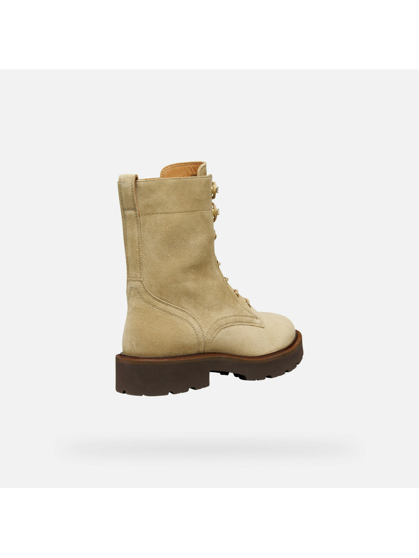 Geox Beige Damen-Ankle-Boots Geox Norize