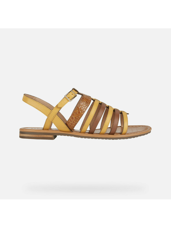 Geox Gelbe Damen-Sandalen Geox Sozy S