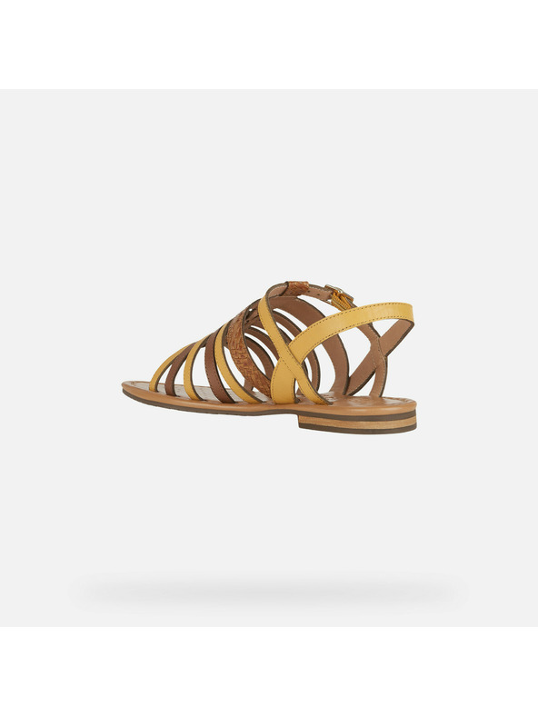 Geox Gelbe Damen-Sandalen Geox Sozy S