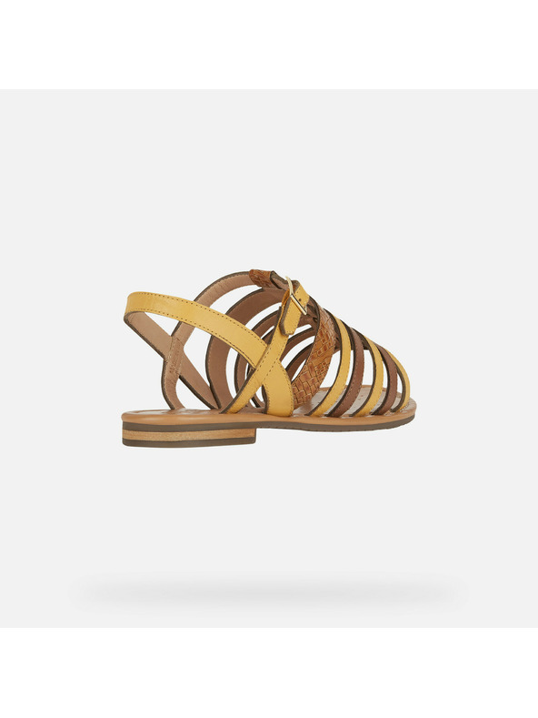 Geox Gelbe Damen-Sandalen Geox Sozy S