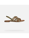 Geox Grüne Damen-Sandalen Geox Sozy Plus