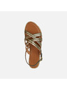 Geox Grüne Damen-Sandalen Geox Sozy Plus