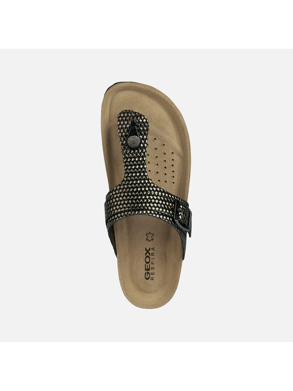 Geox Graue Damen-Sandalen Geox Brionia