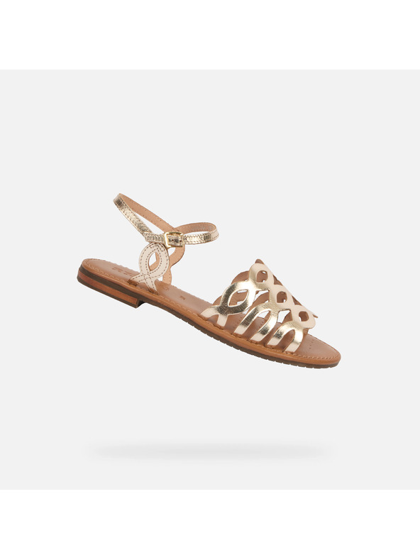 Geox Goldene Damen-Sandalen Geox Sozy S