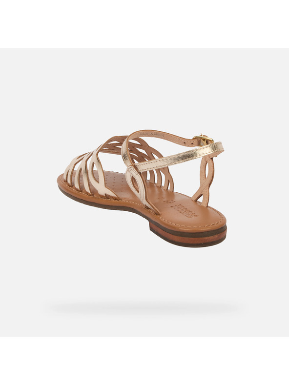 Geox Goldene Damen-Sandalen Geox Sozy S