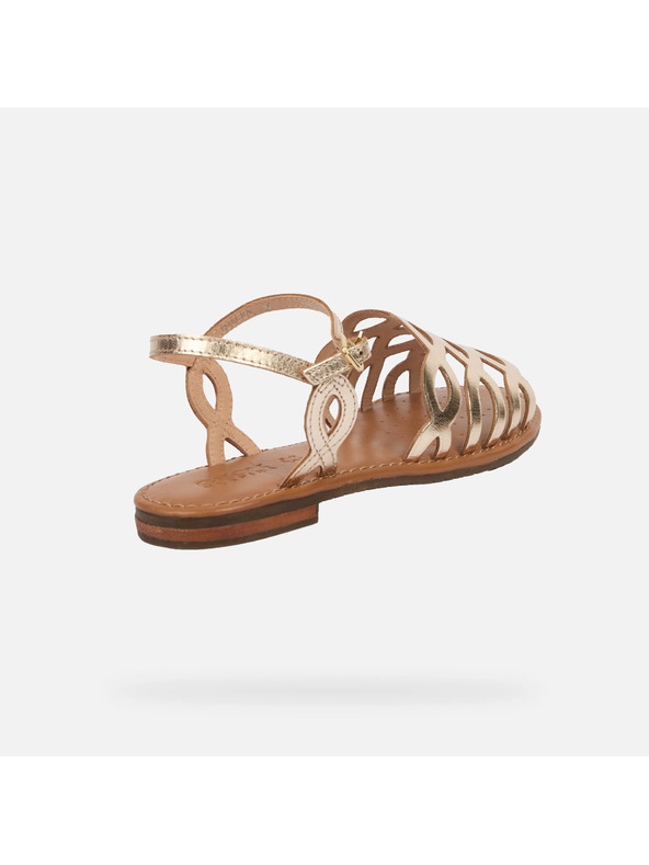 Geox Goldene Damen-Sandalen Geox Sozy S