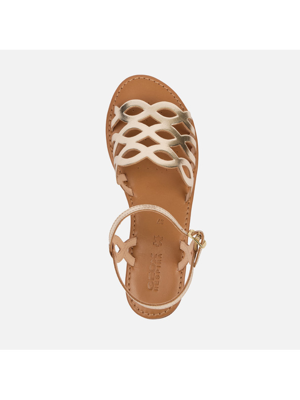 Geox Goldene Damen-Sandalen Geox Sozy S