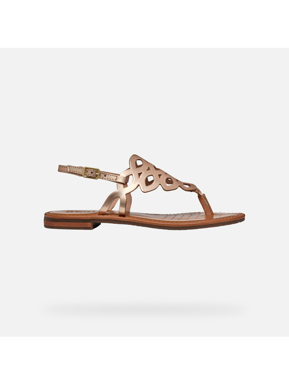 Geox Goldene Damen-Sandalen Geox Sozy S
