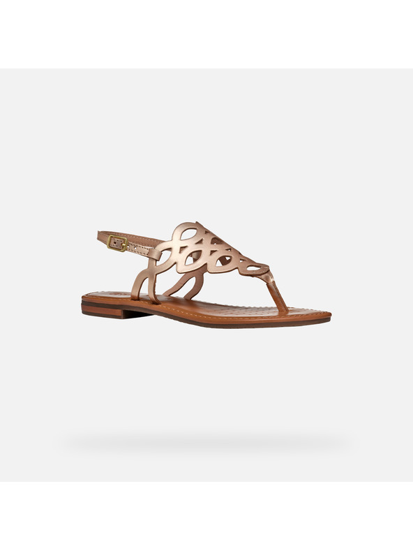 Geox Goldene Damen-Sandalen Geox Sozy S