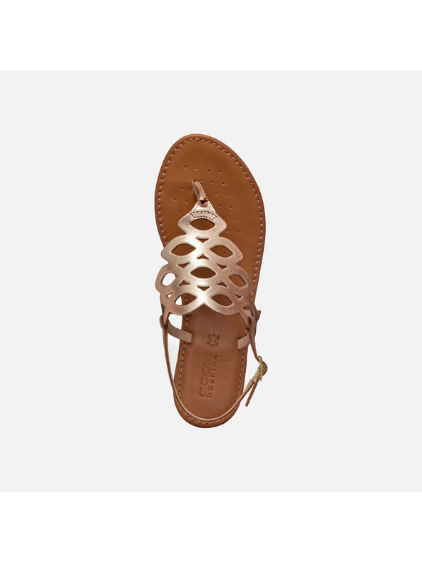 Geox Goldene Damen-Sandalen Geox Sozy S