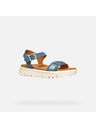 Geox Blaue Damen-Sandalen Geox Xand 2.1S