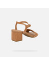 Geox Beige Damen-Sandalen Geox New Eraklia 50