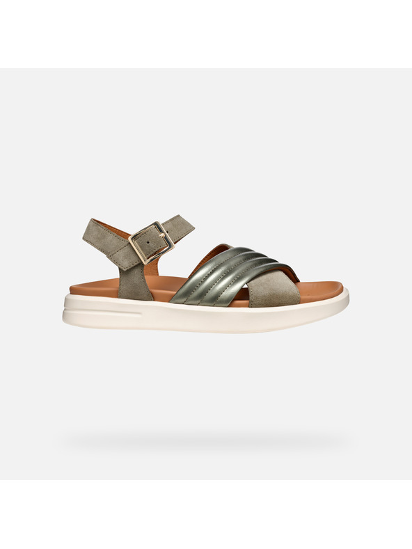 Geox Graue Damen-Sandalen Geox Xand 2S