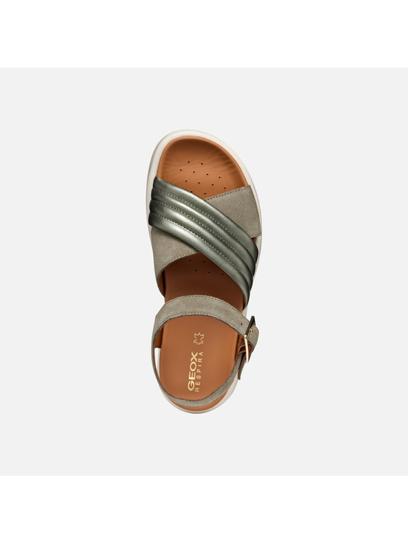 Geox Graue Damen-Sandalen Geox Xand 2S