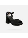 Geox Schwarze Damen-Sandalen Geox Soledea