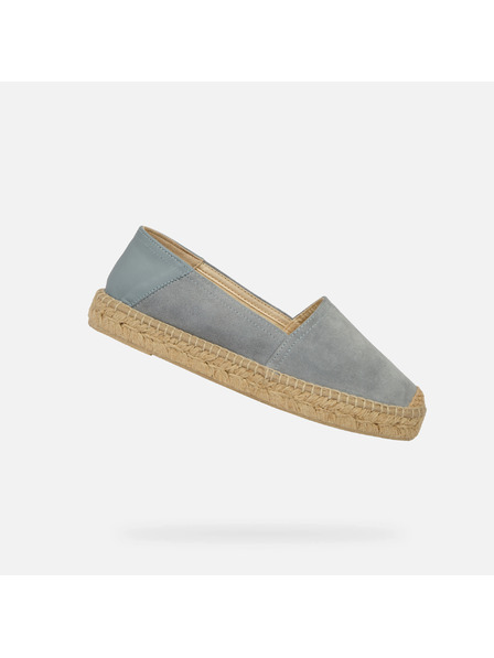 Geox Graue Damen-Slip-ons Geox Lampedusa