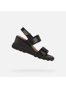 Geox Schwarze Damen-Keilschuhe Geox Spherica EC6