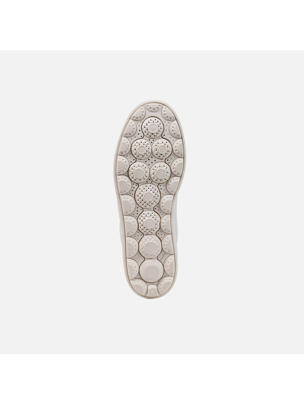 Geox Weiße Damen-Ledersneaker Geox Spherica Ecub