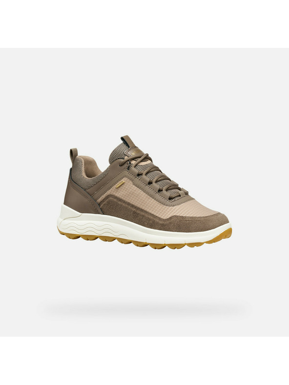 Geox Beige Damen Geox Spherica 4x4 Turnschuhe B ABX