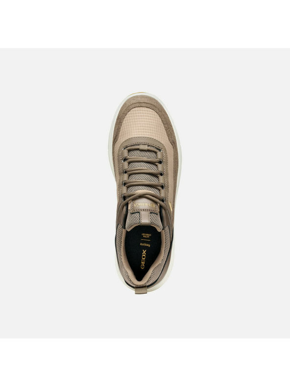 Geox Beige Damen Geox Spherica 4x4 Turnschuhe B ABX