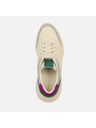 Geox Cremefarbene Damen-Sneaker Geox Nebula 2.0 X