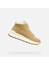 Geox Hellbraune Damen-Sneaker Geox Spherica Actif X2
