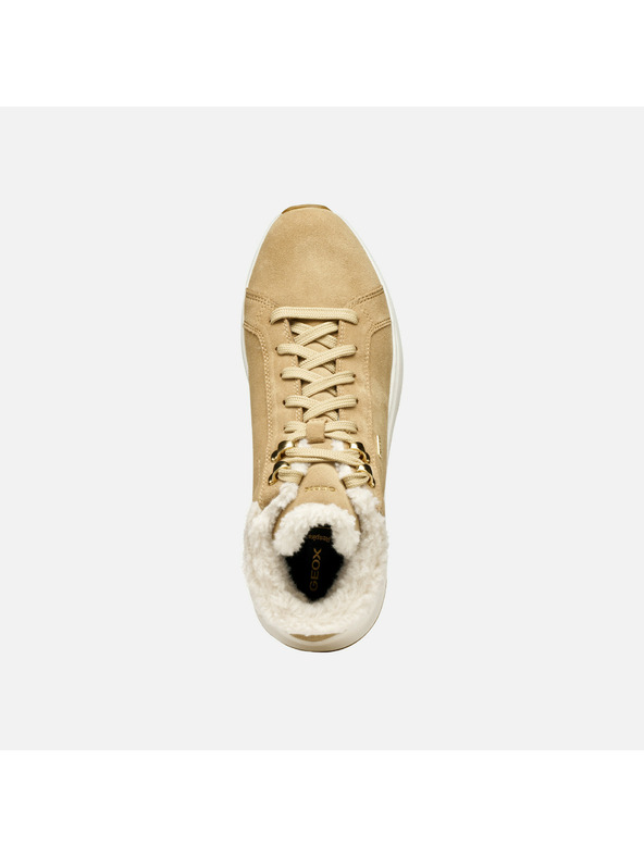 Geox Hellbraune Damen-Sneaker Geox Spherica Actif X2