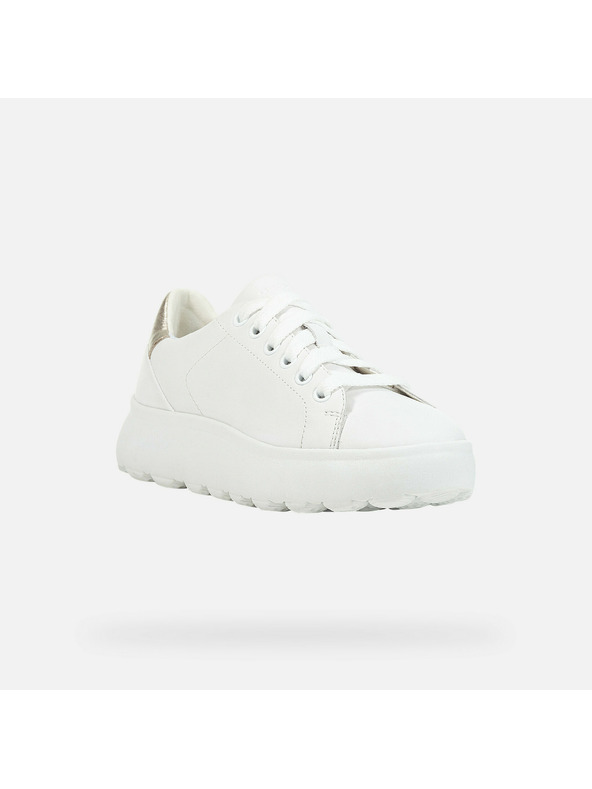 Geox Weiß Damen Geox Spherica Ec4.1 Turnschuhe