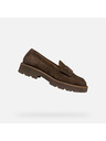 Geox Dunkelbraune Damen-Mokassins Geox Norize