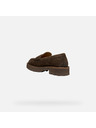 Geox Dunkelbraune Damen-Mokassins Geox Norize