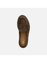 Geox Dunkelbraune Damen-Mokassins Geox Norize