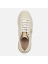 Geox Cremefarbene Damen-Sneaker Geox Dalyla
