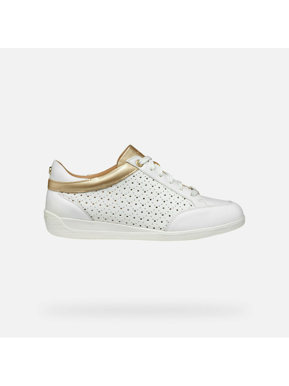 Geox Weiß Damen Geox Myria Turnschuhe