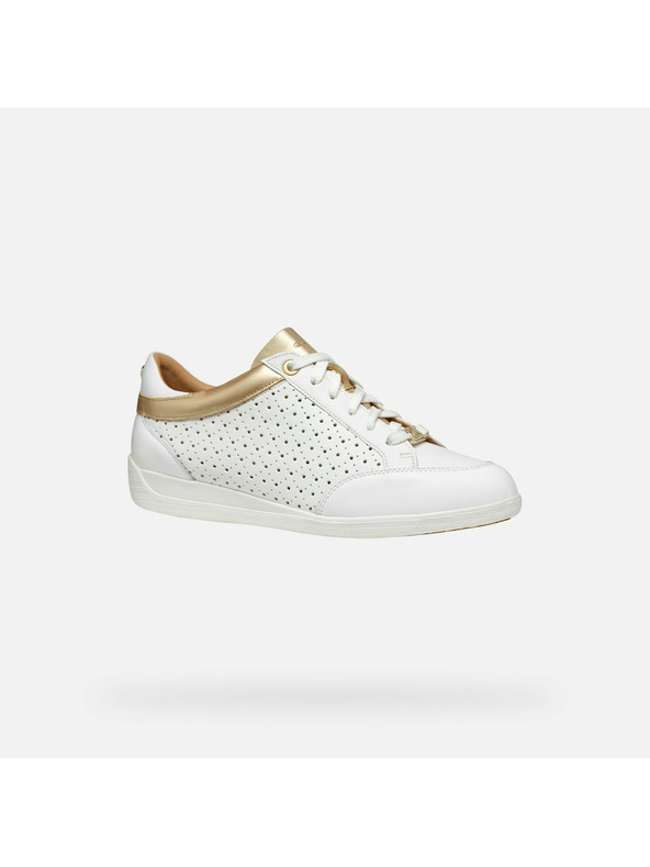 Geox Weiß Damen Geox Myria Turnschuhe