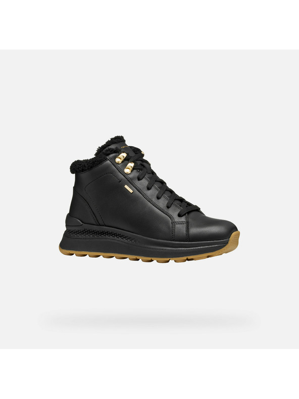 Geox Schwarze Damen Geox Spherica Actif X2 Turnschuhe