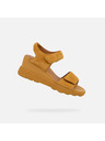 Geox Gelbe Damen-Keilschuhe Geox Spherica EC6