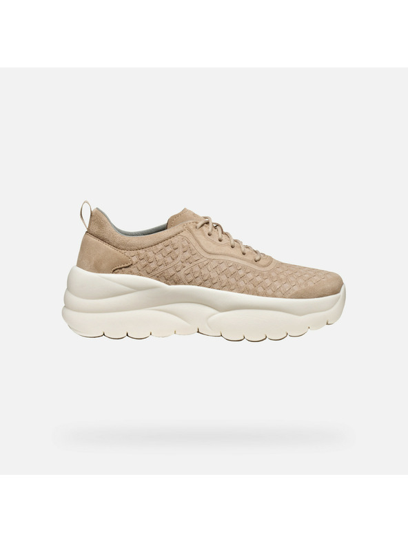 Geox Beige Damen Geox Xtors Turnschuhe