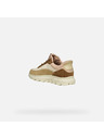 Geox Beige Damen-Sneaker Geox Spherica Plus