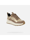Geox Beige Damen-Sneaker Geox Spherica Actif X2
