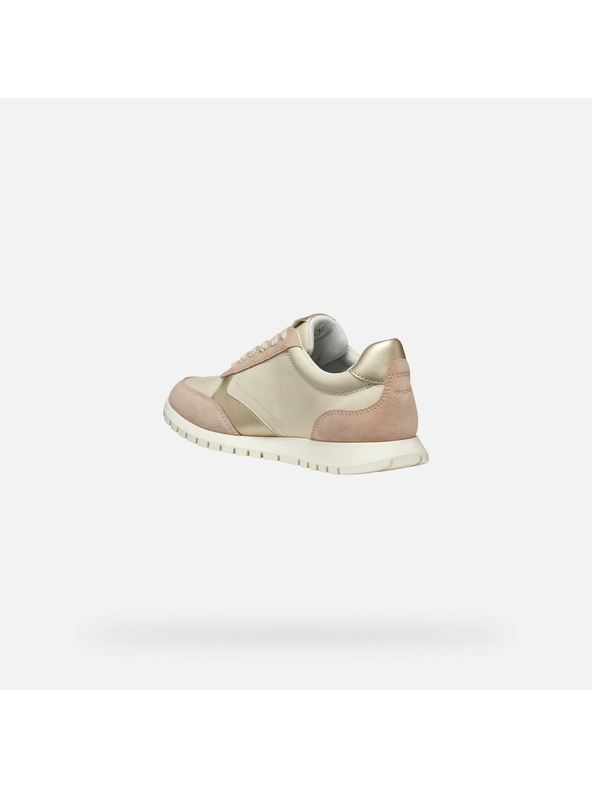 Geox Creme Damen Geox Sukie 2.0 Turnschuhe
